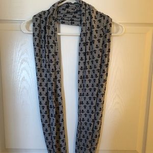 Anchor print Sperry infinity scarf